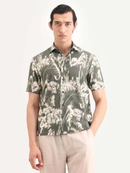 Rare Rabbit - Men's Dova Green Shirt