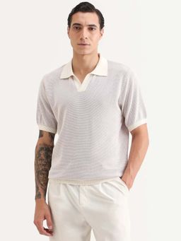 Rare Rabbit - Men's Jordan Pastel Purple Polo T-Shirt