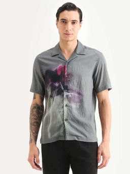 Rare Rabbit - Men's Orla Grey Shirt