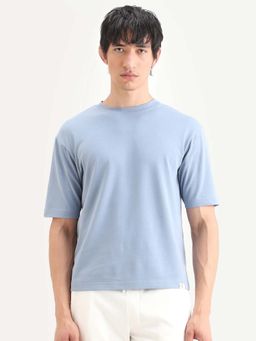 Rare Rabbit - Men's Dusky Blue T-Shirt