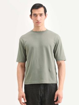 Rare Rabbit - Men's Dusky Green T-Shirt