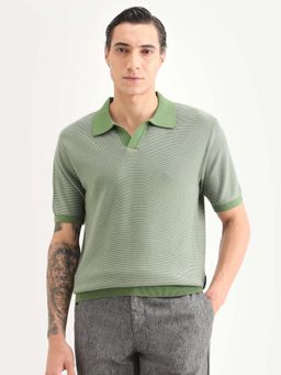 Rare Rabbit - Men's Stir Green Polo T-Shirt
