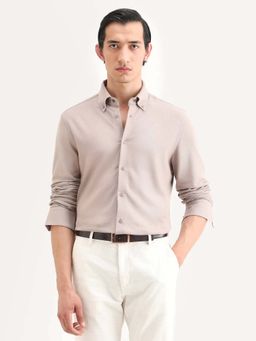 Rare Rabbit - Men's Beige Shirt