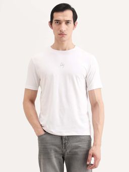 Rare Rabbit - Men's Wan Primary White T-Shirt