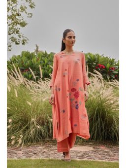 Vaayu - Magnolia Applique Kurta and Pant
