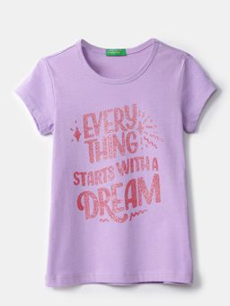 United Colors of Benetton - Girls Printed T-Shirt