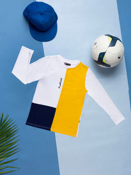 Purple United Kids - Boys White T-Shirt