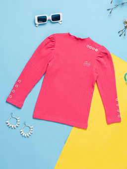 Purple United Kids - Girls Pink Top