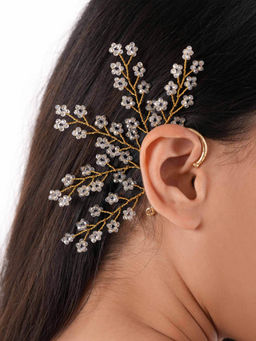 House of D'oro - Handcrafted Estela Earcuff for Women Unique Design