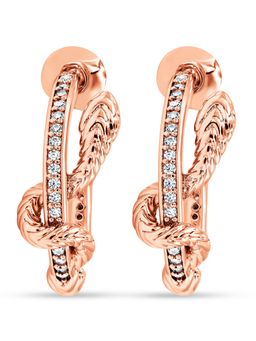 Roberto Cavalli - Rose Gold Women Earring Rcer00353300