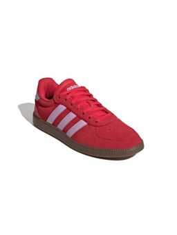 adidas - Women Red BREAKNET SLEEK Sneakers
