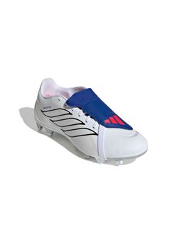 adidas - Men White PREDATOR CLUB Fold-Over Tongue Football Shoes