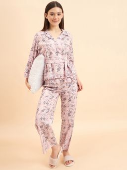Sweet Dreams - Women Printed Co-Ord (Set of 3)