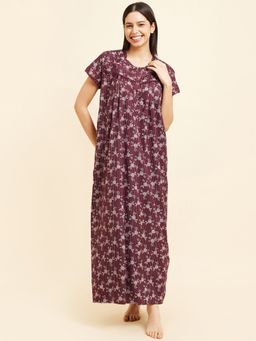 Sweet Dreams - Women Printed Nightdress