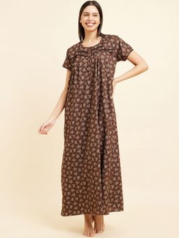 Sweet Dreams - Women Printed Nightdress