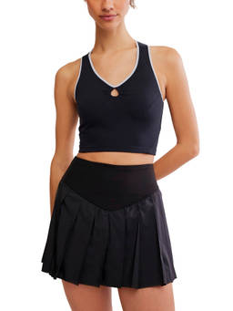 Free People Movement - Black Never Better Squad Crop Top