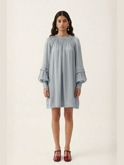 Doodlage - Alice Blue Midi Dress