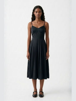 Doodlage - Mary Black Midi Dress