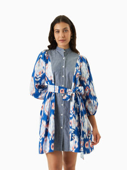 TRISARA - Charm Shirt Mini Dress