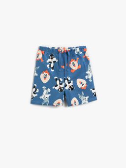 Koton - Boys Lacivert Printed Bottoms
