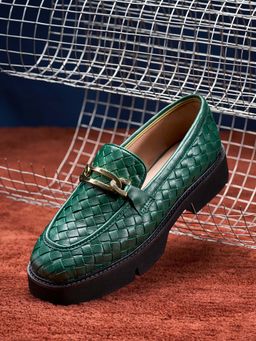 Heel Your Sole - Autumn Green Loafer