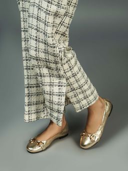 Heel Your Sole - Floof Gold Ballerina