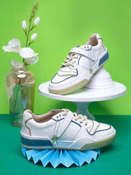 Heel Your Sole - Louvre White Sneaker
