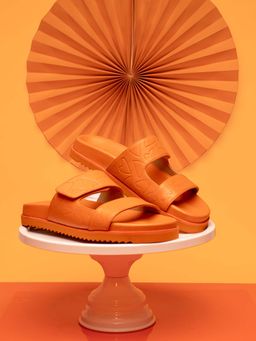 Heel Your Sole - Pompidou Orange Sandals