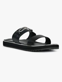 Aldo - Black Synthetic Strappy Eva Beach Flats