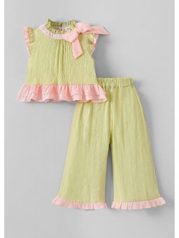 Hopscotch - Green Textured Co-Ord Set