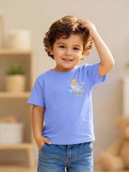 Kidbea - Premium Dolphine Bamboo Graphic T-Shirt For Kids
