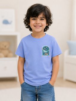 Kidbea - Premium Whale Bamboo Graphic T-Shirt For Kids