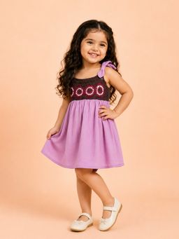 Kidbea - Bloom Charm Embroidered Dress