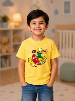 Kidbea - Premium Skateboard Bamboo Graphic T-Shirt For Kids