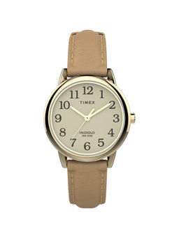 Timex - Women Easy Reader 30 mm Cream Dial Analog Watch (TW2U96200) (M)