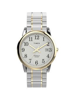 Timex - Men Easy Reader 35 mm White Dial Analog Watch (TW2W52700) (M)