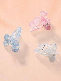 Hair Drama Co. - Women Multi-Color Claw Clip (Set of 3)