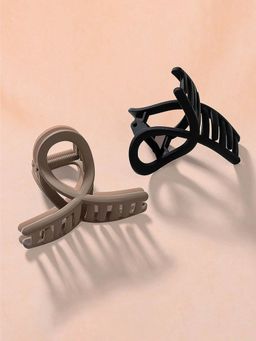 Hair Drama Co. - Women Multi-Color Claw Clip (Set of 2)