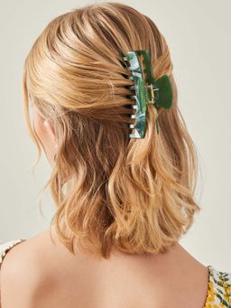 Accessorize London - Women Green Claw Clip