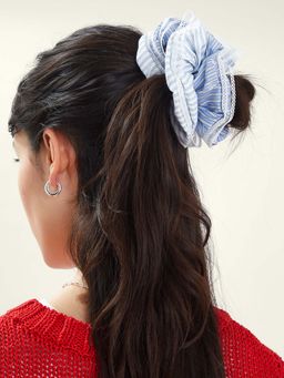 Accessorize London - Women Multi-Color Scrunchies (Set of 2)