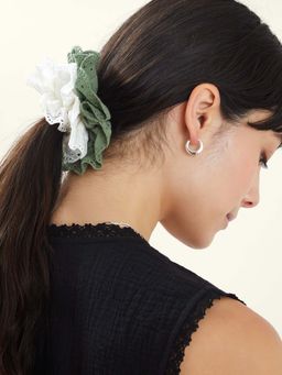 Accessorize London - Women Multi-Color Scrunchies (Set of 2)