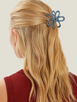 Accessorize London - Women Blue Claw Clip