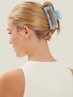 Accessorize London - Women Blue Claw Clip