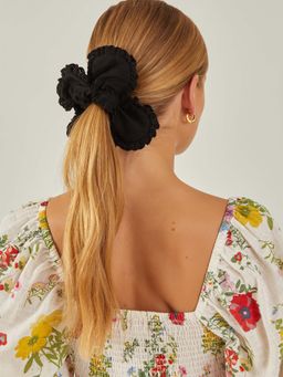 Accessorize London - Women Black Scrunchies