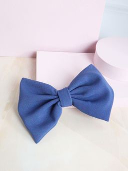 Soho Boho Studio - Cottage Blue Hair Bow Clip