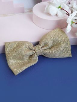 Soho Boho Studio - Bling Gold Hair Bow Clip