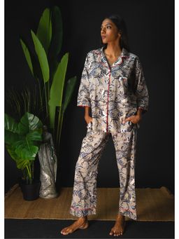 Azurina - Grey Shirt with Pyjama