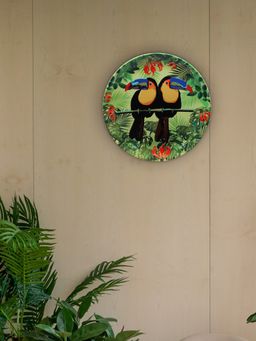 KOLOROBIA - English Theme Breakfast Decorative Wall Plate