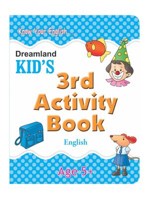 Dreamland Publications Sticker Activity Book- Boys
