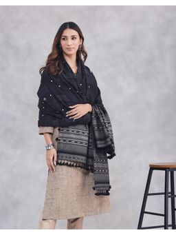 Fabindia - Black Wool Shawl